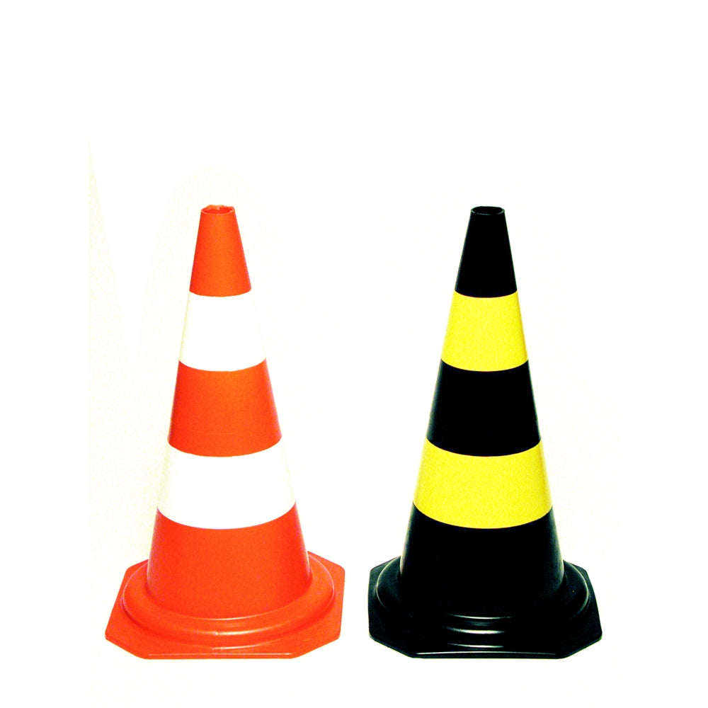 Cone de Sinalização CG 50007 (laranja/branco) - Altura: 500mm