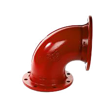 Curva 90º Flanges