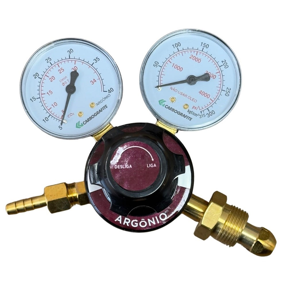 Regulador de Pressão Série 600 Cilindro Argônio - Produto Novo