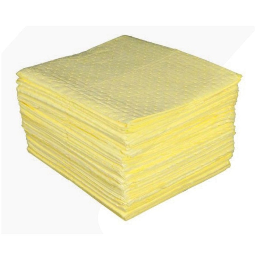 Manta Absorvente de Produtos Químicos - Embalagem 100 peças