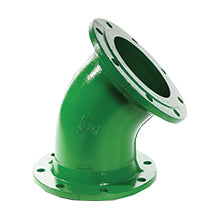Curva 45º Industrial com Flanges