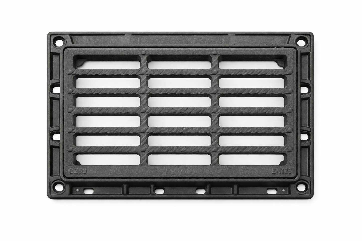 GRELHA GR 90 - BOCA DE LOBO - SIMPLES - LEVE - 320 X 920 MM - 36 KG