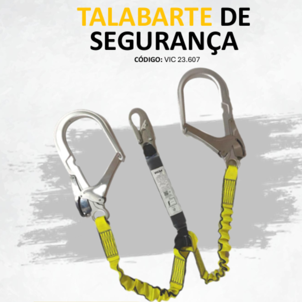 Talabarte de Segurança em Y com Absorvedor de Energia VIC 23607