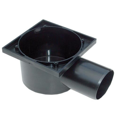 Caixa Seca P/ Chuveiro C/ Saída Horizontal PP Duratop X
