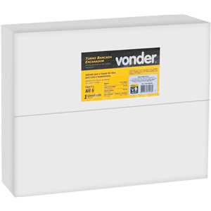 Torno de bancada para encanador, Nº 6, fixo, VONDER