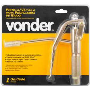 Pistola/válvula para propulsora de graxa, VONDER