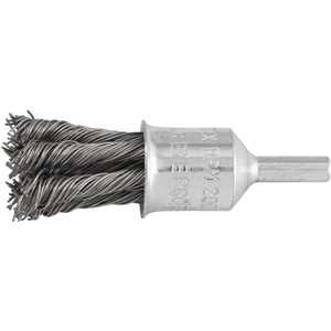 Escova de aço inox torcido, tipo pincel, 19 mm, VONDER