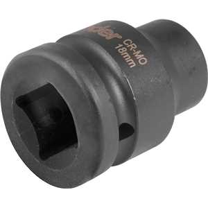 Soquete sextavado de impacto, encaixe de 3/4" x 18,0 mm, VONDER