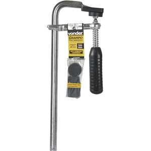 Grampo tipo sargento 300 mm x 80 mm VONDER