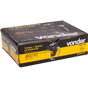 Torno de bancada, tipo mini, 1.1/2", VONDER