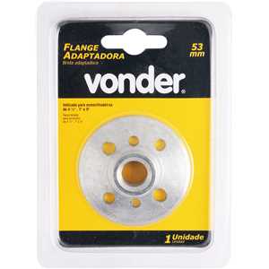 Flange adaptadora para lixadeiras e esmerilhadeira de 4.1/2", VONDER