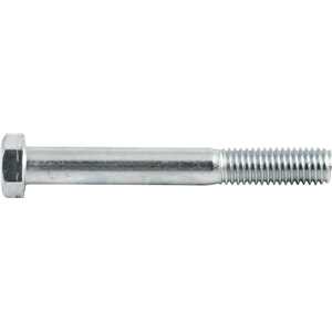 Parafuso sextavado zincado 1/2" x 4", UNC, rosca parcial, VONDER