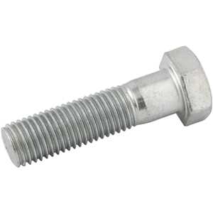 Parafuso sextavado zincado, 16 mm x 60 mm, MA, VONDER