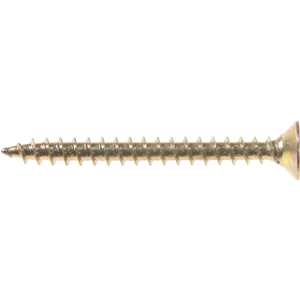 Parafuso madeira chipboard, cabeça chata, fenda cruzada/pozidrive, 4,5 mm x 45,0 mm, VONDER