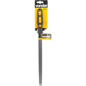 Lima triangular murça 10", com cabo, encartelada, VONDER