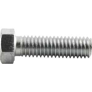 Parafuso sextavado zincado 7/16" x 1.1/2", UNC, rosca total, VONDER
