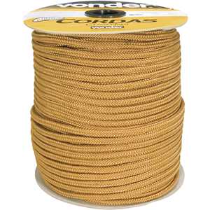 Corda caminhoneiro trançada, 10 mm x 147 m, ouro, VONDER