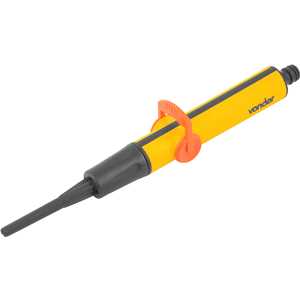 Jogo com 2 escovas e 1 esguicho, conector de 1/2", para mangueira, VONDER