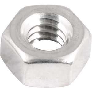 Porca sextavada inox, UNC 1/4", VONDER
