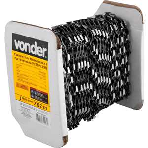 Corrente para motosserra, rolo com 7,62 metros (25 pés), V325P13SQ, VONDER