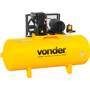 Compressor de ar VDCSL 20/200, 5,0 cv trifásico, 220 V ~/380 V~, VONDER