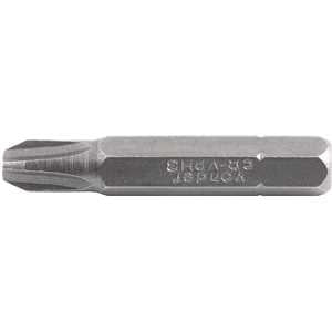 Bits/ponteira phillips com encaixe 1/4", nº 3 x 38 mm, com 5 peças, VONDER