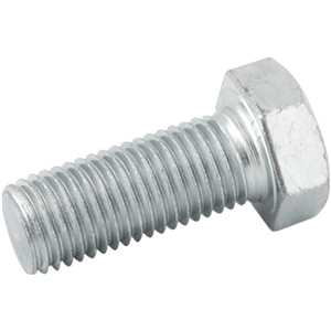 Parafuso sextavado zincado, 16 mm x 50 mm, MA, VONDER