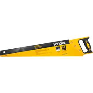 Serrote 24", aço carbono, tripla afiação, cabo plástico emborrachado, SE 240, VONDER