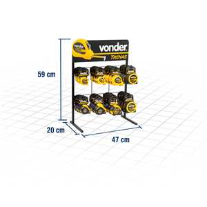 Expositor para trenas, VONDER