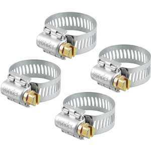 Abraçadeira rosca sem fim, 22 mm a 31 mm, com 4 peças, AL 2232 VONDER