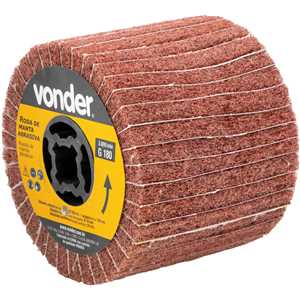 Roda de manta abrasiva e lixa para PEV 1380, grão 180, VONDER