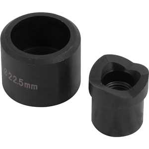 Matriz para furação, 22,5 mm, para furador de chapas hidráulico, FCV 035 VONDER