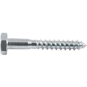 Parafuso sextavado rosca soberba 1/4" x 45 mm, cartela com 4 peças, VONDER