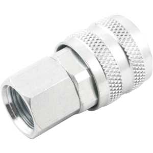 Engate rápido de 1/4", rosca fêmea 3/8" NPT, com rolete, VONDER