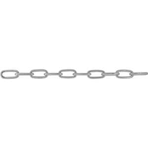 Corrente zincada, com elo longo, 12,5 mm - 1/2", VONDER