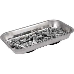 Bandeja magnética retangular, inox, 140 mm x 240 mm VONDER