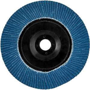 Flap-disc, disco de desbaste/acabamento, 7" - 180 mm, grão 60, NOVE54