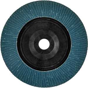Flap-disc, disco de desbaste/acabamento, 7" - 180 mm, grão 120, NOVE54