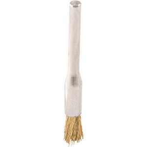 Escova tipo pincel com haste para microrretífica, 4 mm, em latão, VONDER