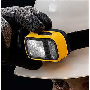 Lanterna de LED para cabeça, recarregável, LED CREE Xte, LCV 220 VONDER