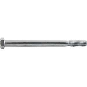 Parafuso sextavado zincado 5/16" x 4", UNC, rosca parcial, VONDER