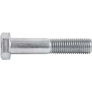 Parafuso sextavado zincado 1" x 5.1/2", UNC, rosca parcial, VONDER