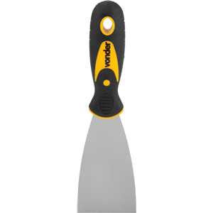 Espátula de aço, 2.1/2", com cabo emborrachado, VONDER
