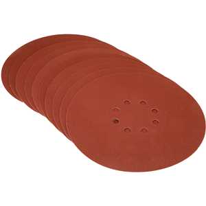 Disco de lixa com costado em pluma 225 mm, grão 220, para as lixadeiras LPV 400B, LPV 600, LPV 925, LPV 950B e LPV 1000, VONDER