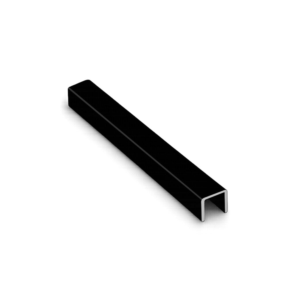 FILETE AL. Nº 1 PRETO MATTE 9,5 x 9,5 x 300 cm
