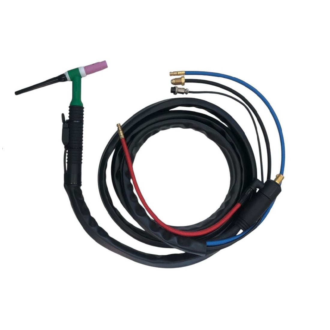 Tocha TIG CG 18 3m 13mm com Micro Switch - Mangueira de Gás Porca 5/8 e Água Engate Rápido
