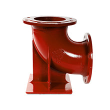 Curva 90º Flange e Pé