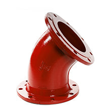 Curva 45º Flanges