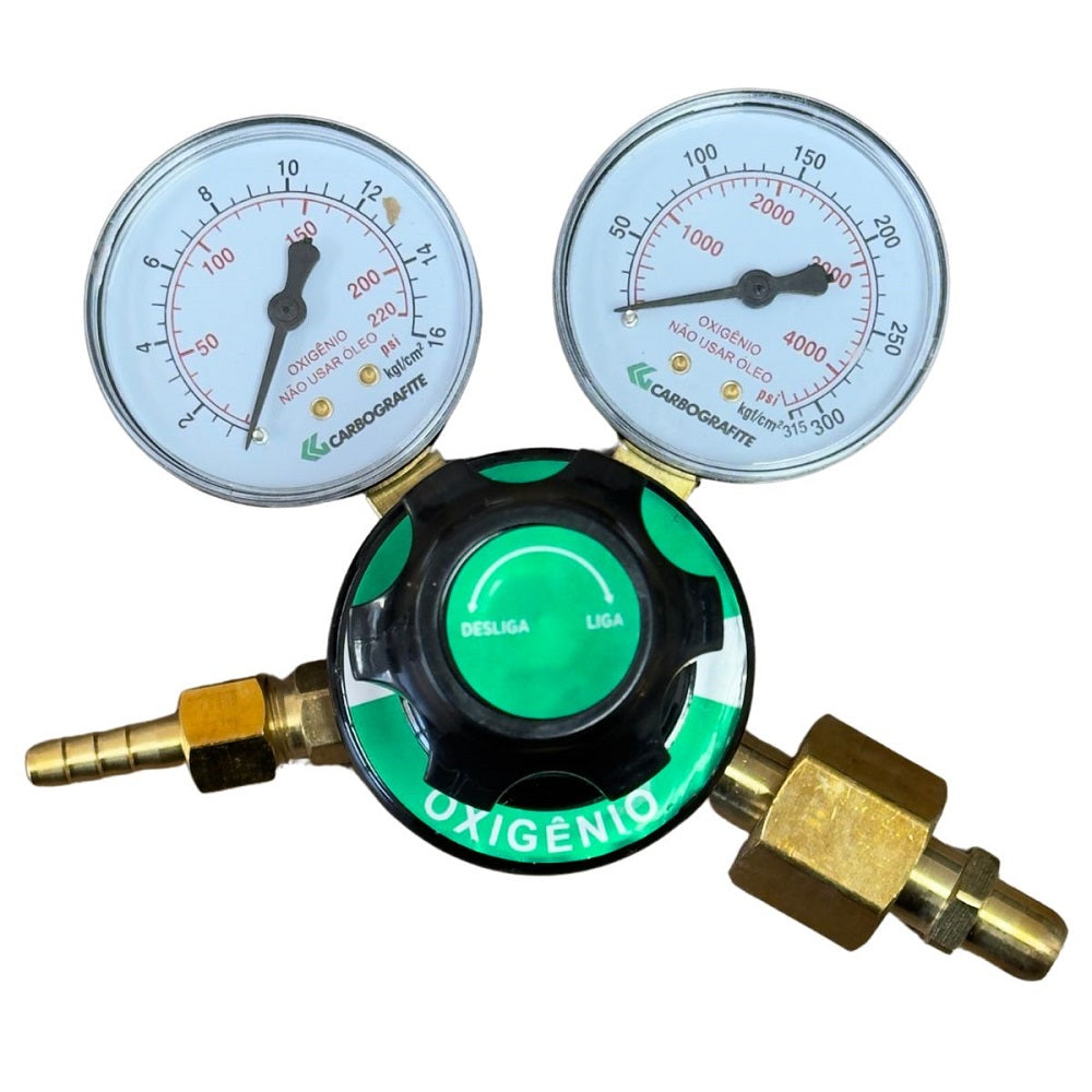 Regulador de Pressão Série 600 Cilindro Oxigênio - Produto Novo