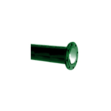 Tubo Industrial Fundido Flange e Ponta